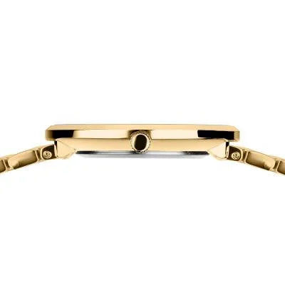 Bering Titanium 19334-334 Damenuhr Gold • Saphirglas • Titan-Gliederarmband, Bild 6