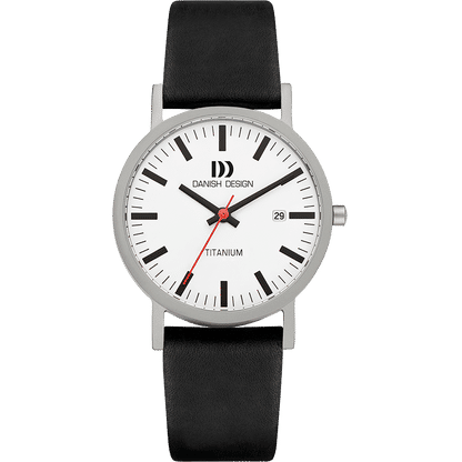 Danish Design Gløbe IQ24Q199 Rhine Medium Herrenuhr • Titangehäuse • Mineralglas