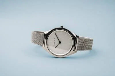 Bering Ultra Slim 17031-000 Damenuhr Silber • Saphirglas • Milanaise-Armband, Bild 6