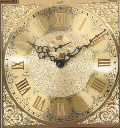 AMS Standuhr 195x50x25 cm Holz • Mechanisches 8-Tage-Kettenzugwerk • Westminster-Melodie