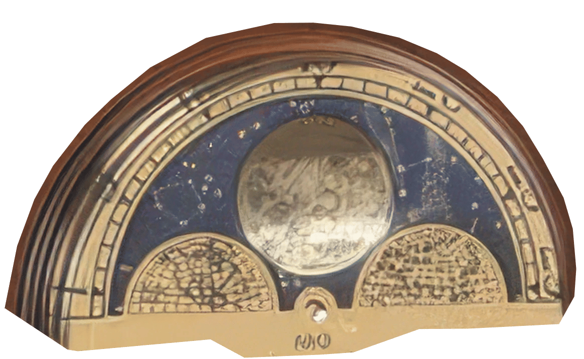 AMS Standuhr 195x50x25 cm Holz • Mechanisches 8-Tage-Kettenzugwerk • Westminster-Melodie