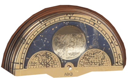 AMS Standuhr 195x50x25 cm Holz • Mechanisches 8-Tage-Kettenzugwerk • Westminster-Melodie