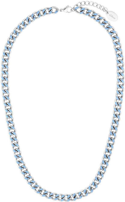 Panzer-Collier mit blauer Emaille, s.Oliver, Modell 2037972