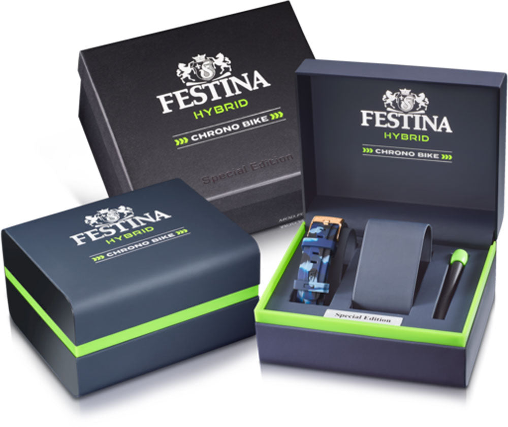 Festina Chrono Bike F20549/1 Herrenuhr • Hybrid • Saphirglas