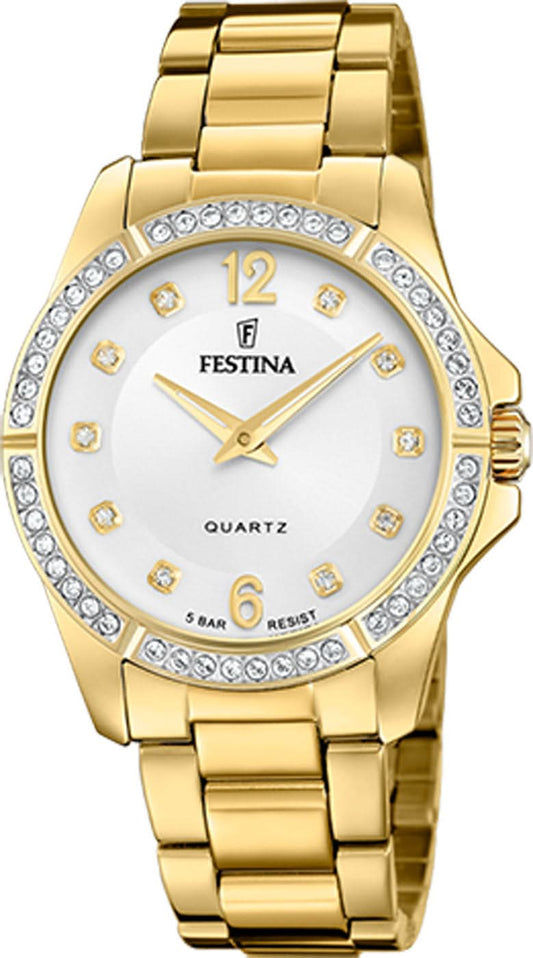 Festina Boyfriend F20596/1 Damenuhr • Edelstahl • 5 ATM
