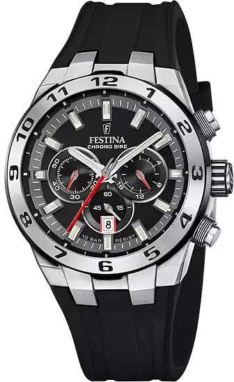 Festina Chrono Bike F20671/6 Herrenuhr • Sportlicher Chronograph • Edelstahl