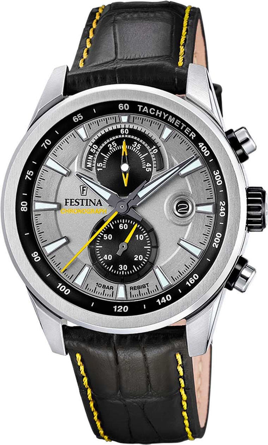 Festina Timeless Chronograph F20695/4 Herrenuhr • Sportliches Design • Präzises Quarzwerk