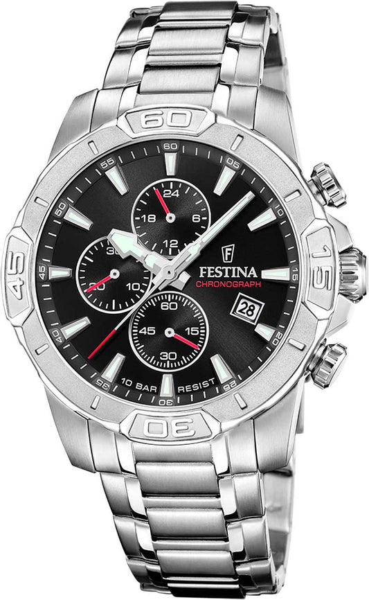 Festina Automatic F20704/3 Herrenuhr • Sichtbares Uhrwerk • Saphirglas