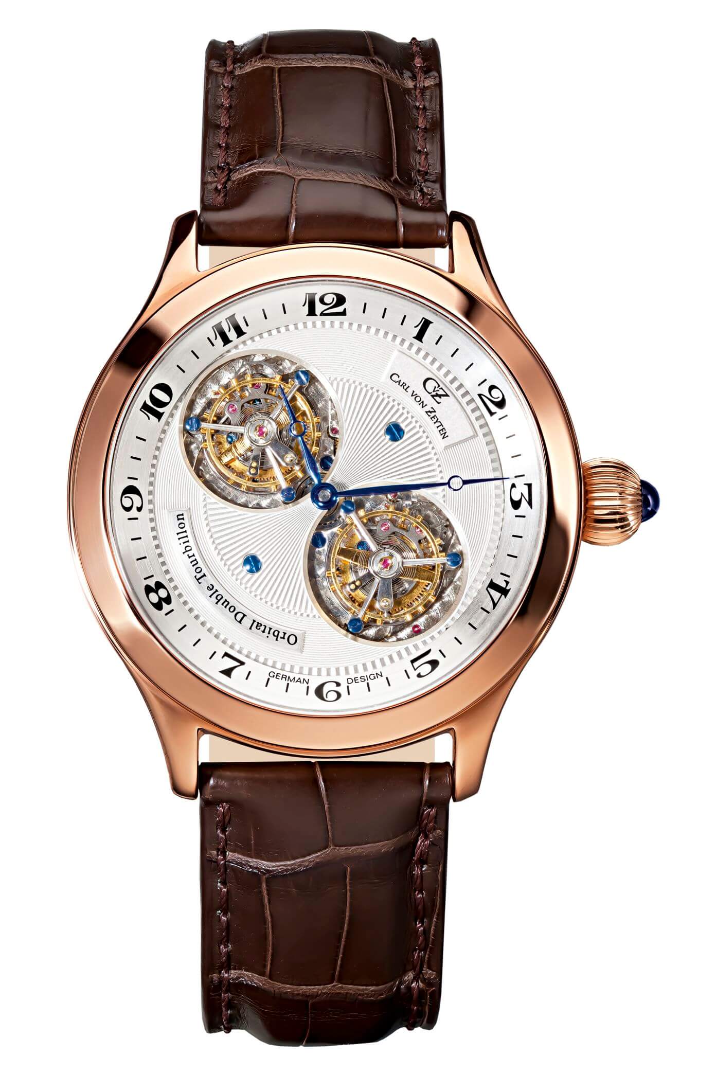 Carl von Zeyten Todtmoos Limited Edition CVZ2020RSL Herren • Doppel-Tourbillon • Automatikwerk Kaliber 101