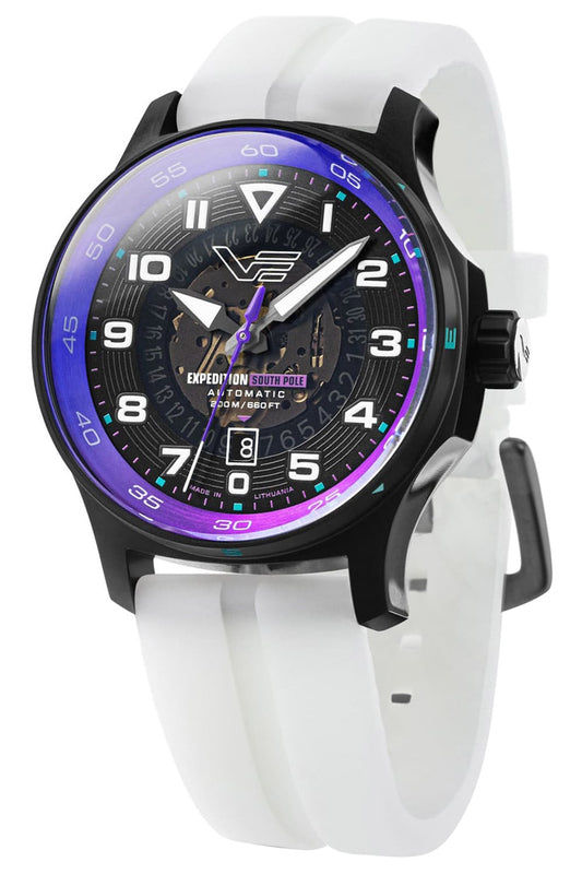 Vostok Europe Expedition South Pole NH35-592C760-WHT Herrenuhr Weiß • Automatikwerk • Sportives Polardesign