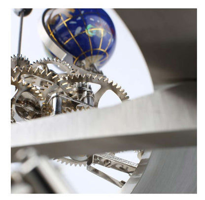 Hermle Tischuhr 37x34x34 cm Metall • Tellurium • Westminster