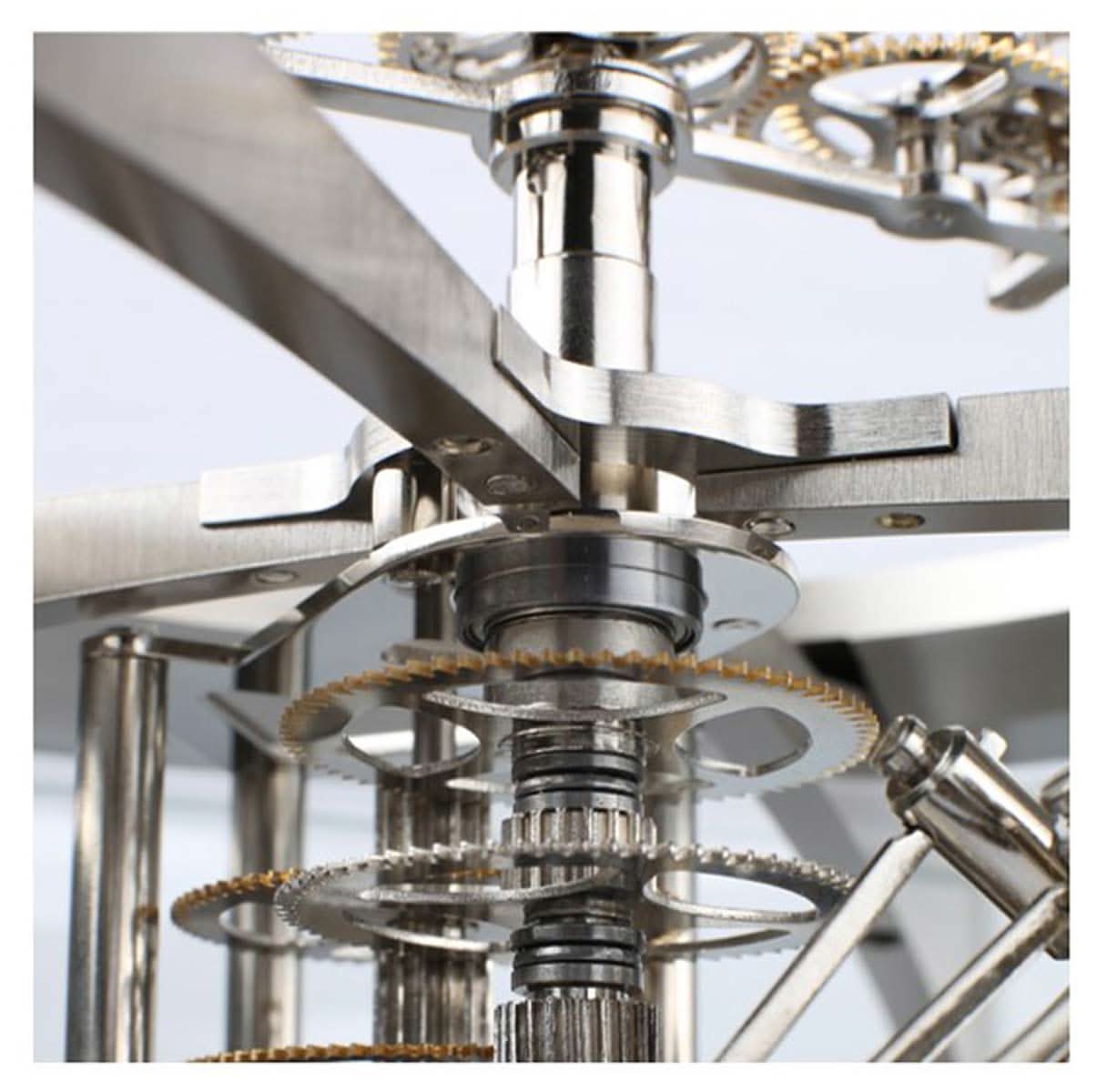 Hermle Tischuhr 37x34x34 cm Metall • Tellurium • Westminster