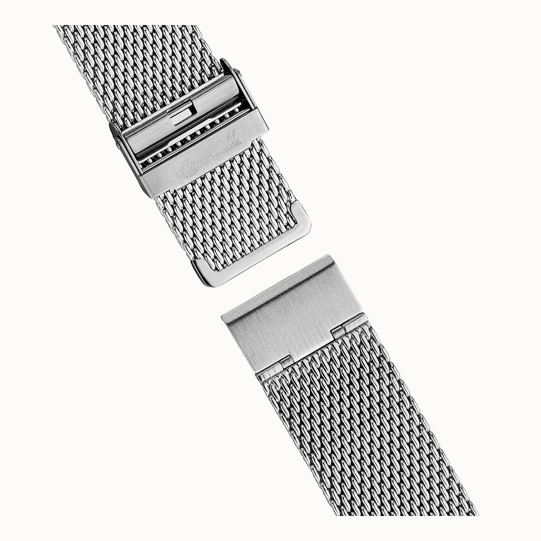 Ingersoll 1892 The Herald I00405B Herren Armbanduhr Silber • Skelettiertes Automatikwerk • Mineralglas, Bild 6