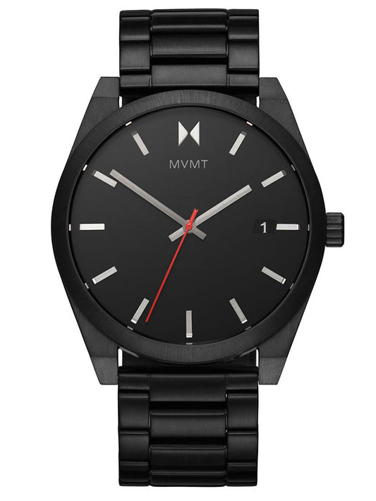 MVMT Element 28000039-D Herrenuhr Schwarz • Mineralglas • Quarzwerk