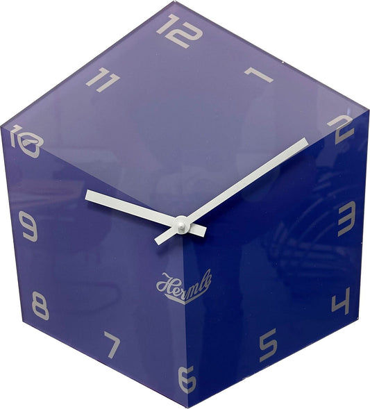 Hermle Wanduhr 34,65 cm Ø Acryl • Modernes Design • 3D Zifferblatt
