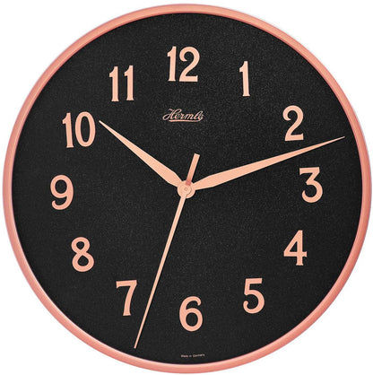 Hermle Wanduhr 40 cm Ø Metall • Modern • Leises Uhrwerk