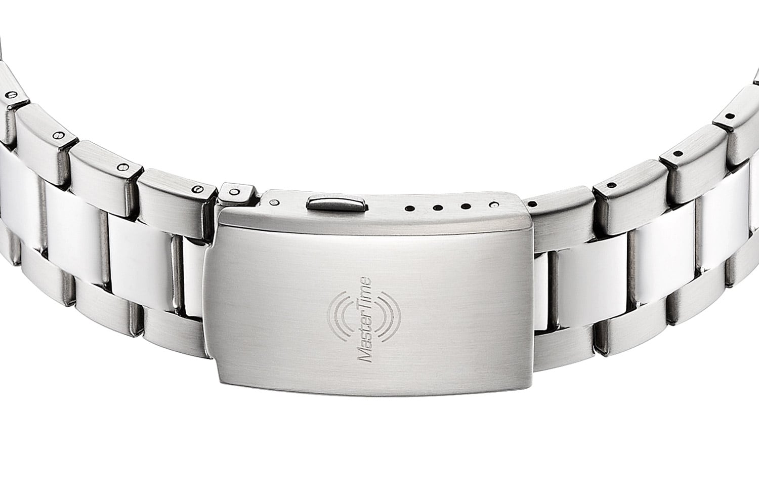 Master Time Super Power MTGA-10905-32M Herren Armbanduhr Blau • Funkuhr DCF77 • Analog-Digital, Bild 3