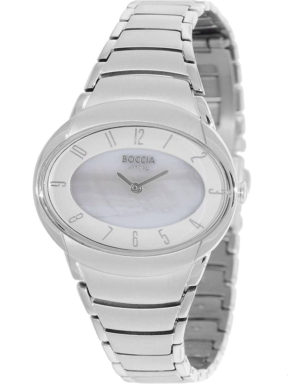 Boccia Titanium 3255-03 Damen Armbanduhr • Titan-Gehäuse • Mineralglas