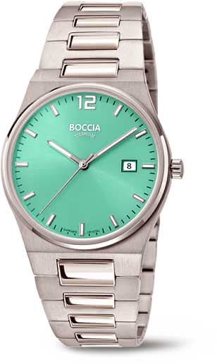 Boccia 3357-02 Men's Watch - Sapphire Glass - Pure Titanium