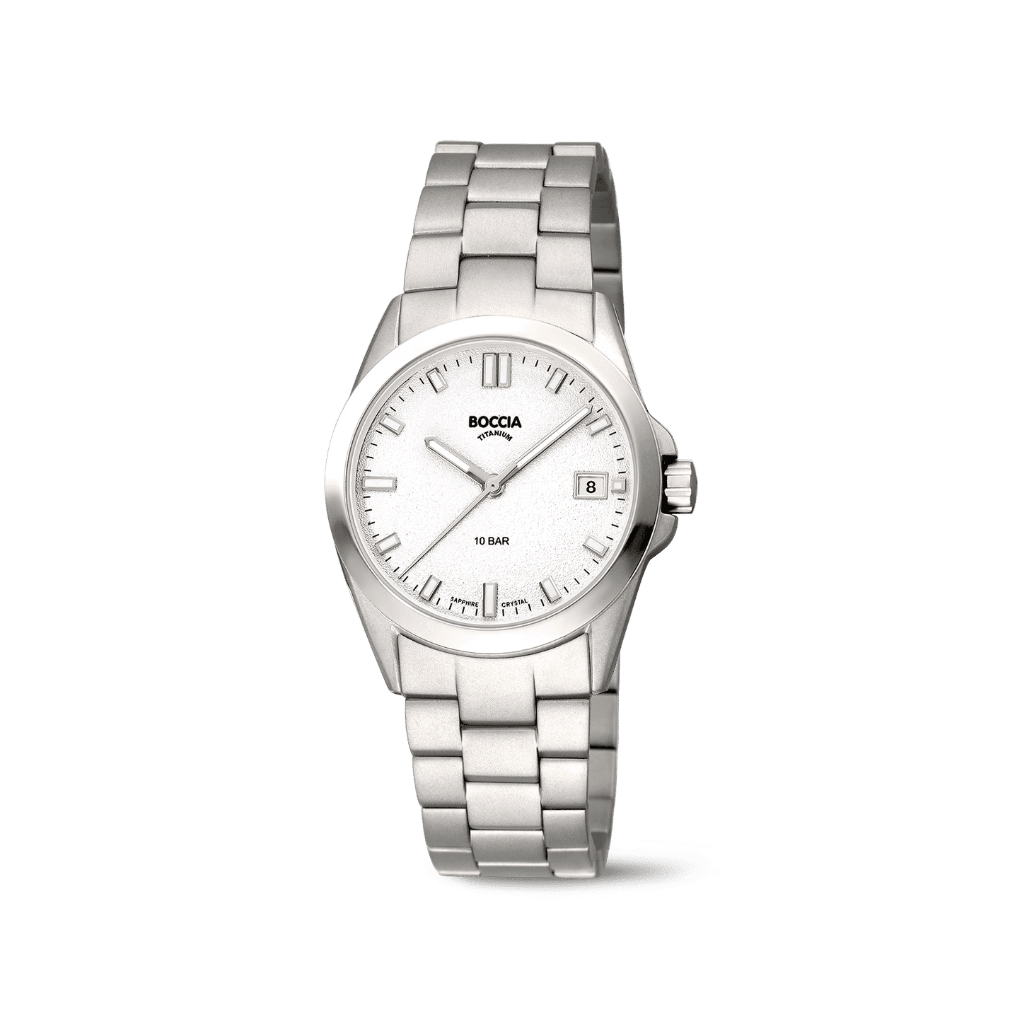 Boccia 3386-02 Damen Armbanduhr • Saphirglas • Titan