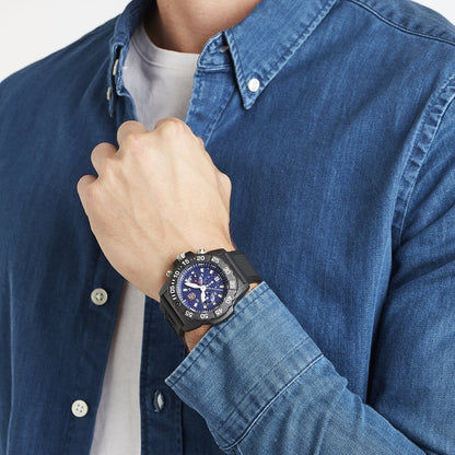 Luminox Navy SEAL Chronograph XS.3583 Herren Armbanduhr Blau • Chronograph • 20 ATM Taucheruhr, Bild 4