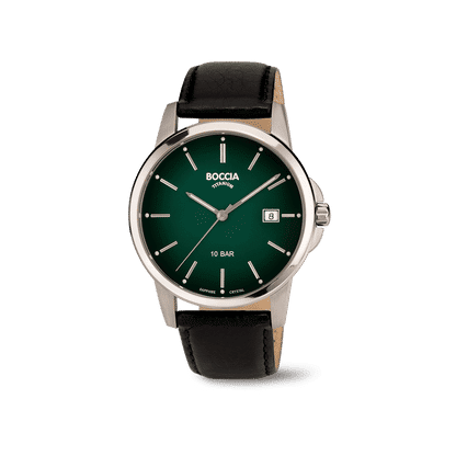 Boccia Titanium 3633-02 Herrenuhr • Saphirglas • Dégradé-Zifferblatt