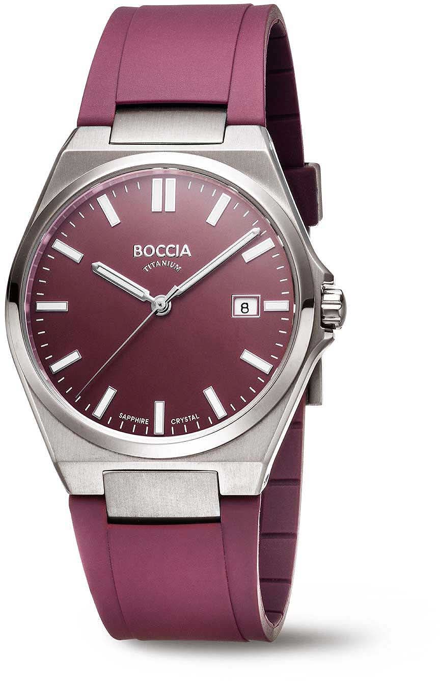 Boccia 3667-03 Herrenuhr - Reintitan - Saphirglas
