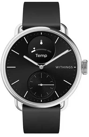 Withings ScanWatch 2 HWA10-MODEL 1-ALL-INT Unisex Watch • Clinically validated ECG • 35-day battery life