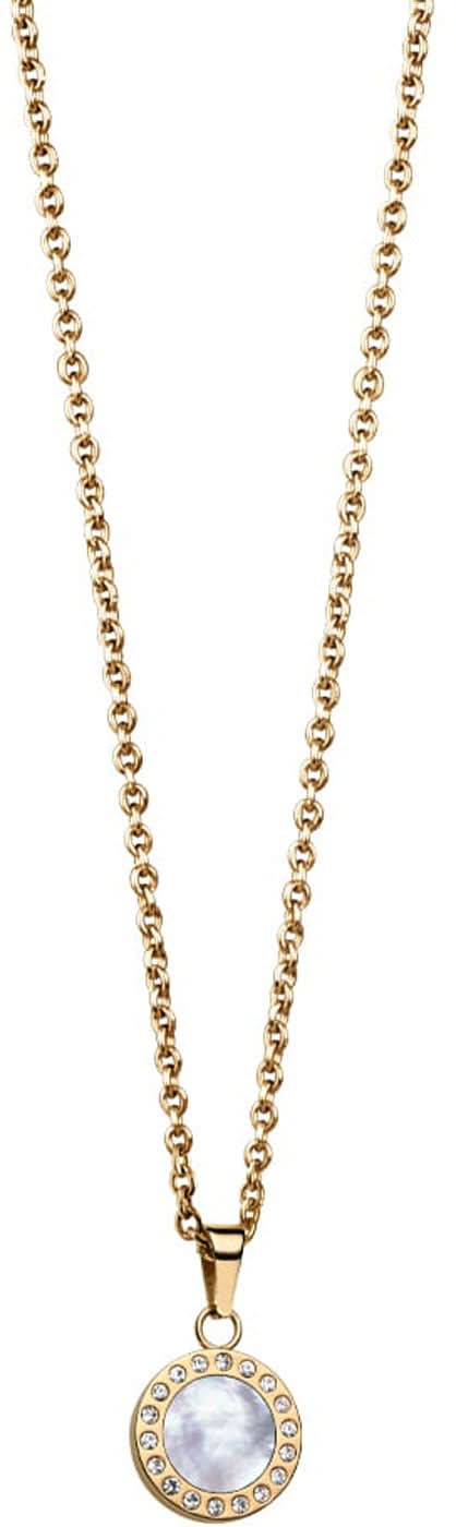 ForYou-Set Halskette mit Anhänger und Ohrstecker - Bering Jewelry Modell: 427-707-Gold