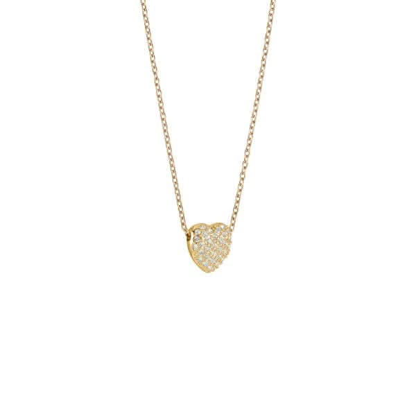 Schmuck-Set aus Edelstahl - Herz - BERING Modell: 468-768-Gold