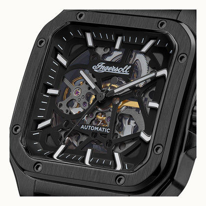 Ingersoll 1892 Ollie I14504 Herren Armbanduhr Schwarz • Automatikwerk • Mineralglas, Bild 2