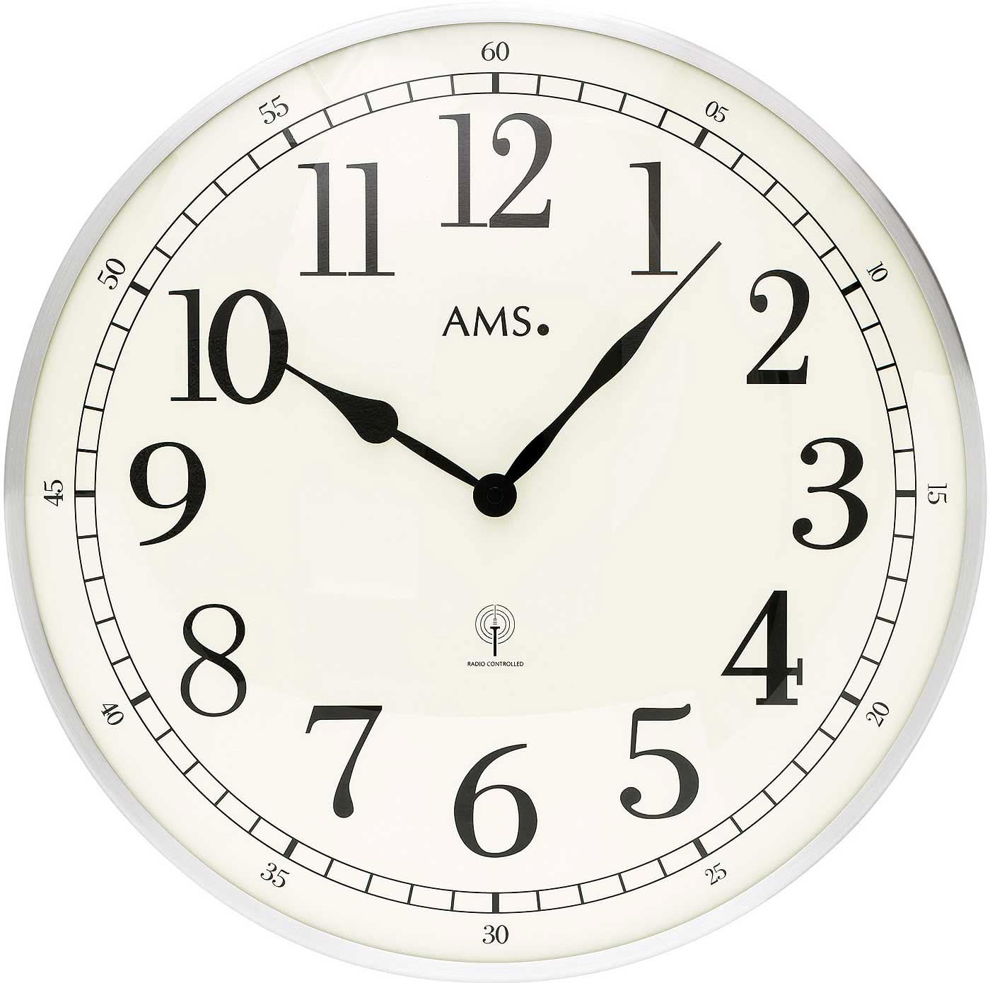 AMS Wanduhr • Präzises Design • Zeitlose Eleganz