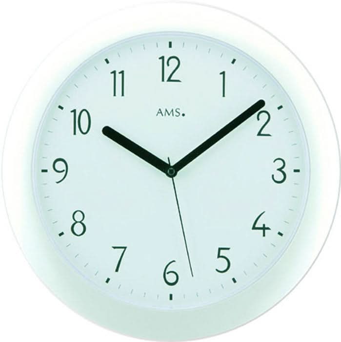AMS Wanduhr • Modernes Design • Präzises Uhrwerk