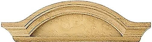 AMS Wanduhr 53x27x13 cm Holz • Mechanisch • Rundgong