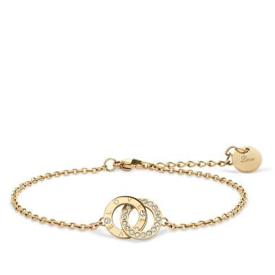 Bering Classic 17724-332-GWP Damen Armbanduhr Gold • Saphirglas • Milanaise-Armband, Bild 9