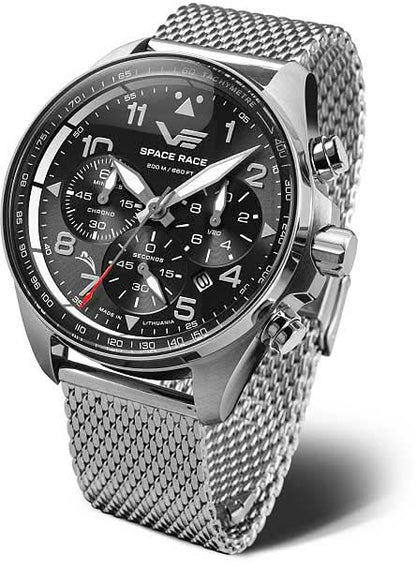 Vostok Europe Space Race 6S20-325A741B Herrenuhr • 20 ATM Wasserdicht • K1 Sicherheitsglas