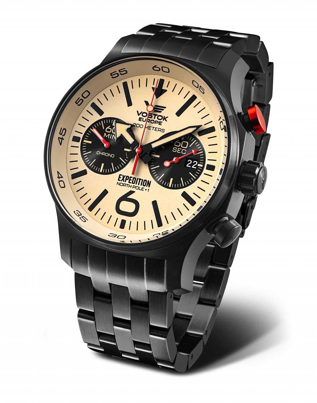 Vostok Europe Expedition North Pole-1 6S21-595C644B Herrenuhr • 20 ATM Robustheit • K1-Sicherheitsglas