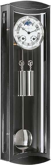 Hermle Wanduhr 78,5x22x11,5 cm Holz • Mechanisches Uhrwerk • Ewiger Kalender