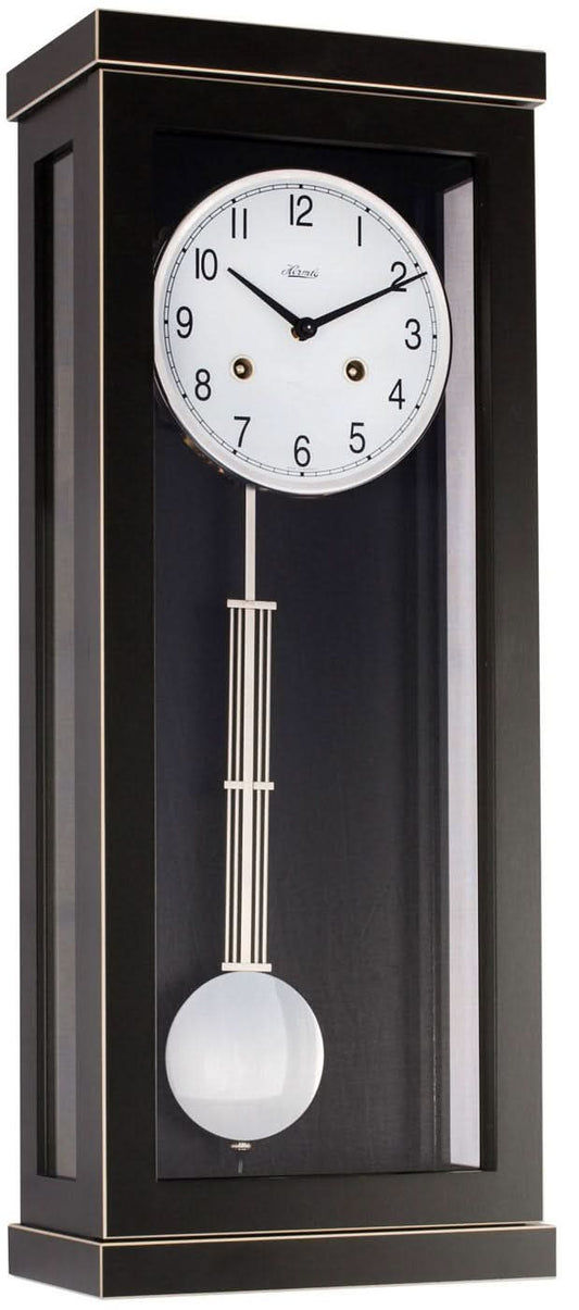 Hermle Wanduhr 57x22,5x13 cm Holz • 14-Tage-Werk • Halbstundenschlag