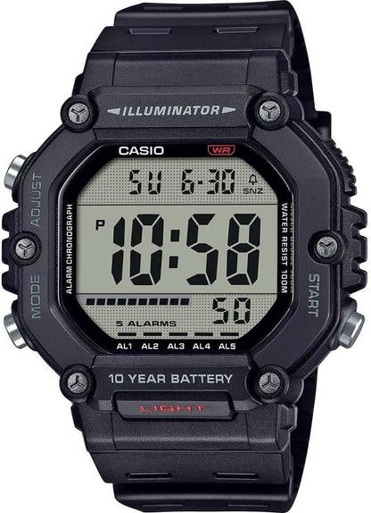 Casio Collection AE-1600H-1AVEF Herrenuhr • 10 Jahre Batterie • Weltzeit