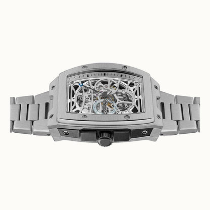 Ingersoll 1892 The Challenger I12310 Herren Armbanduhr Silber • Automatikwerk • Mineralglas, Bild 3