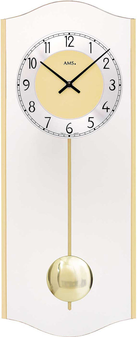 AMS Wall Clock • Precise Quartz Movement • Elegant Design