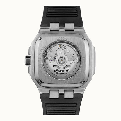Ingersoll 1892 The Yield I17803 Herren Armbanduhr Schwarz • Automatikwerk • Leuchtzeiger mit Datumsanzeige, Bild 5