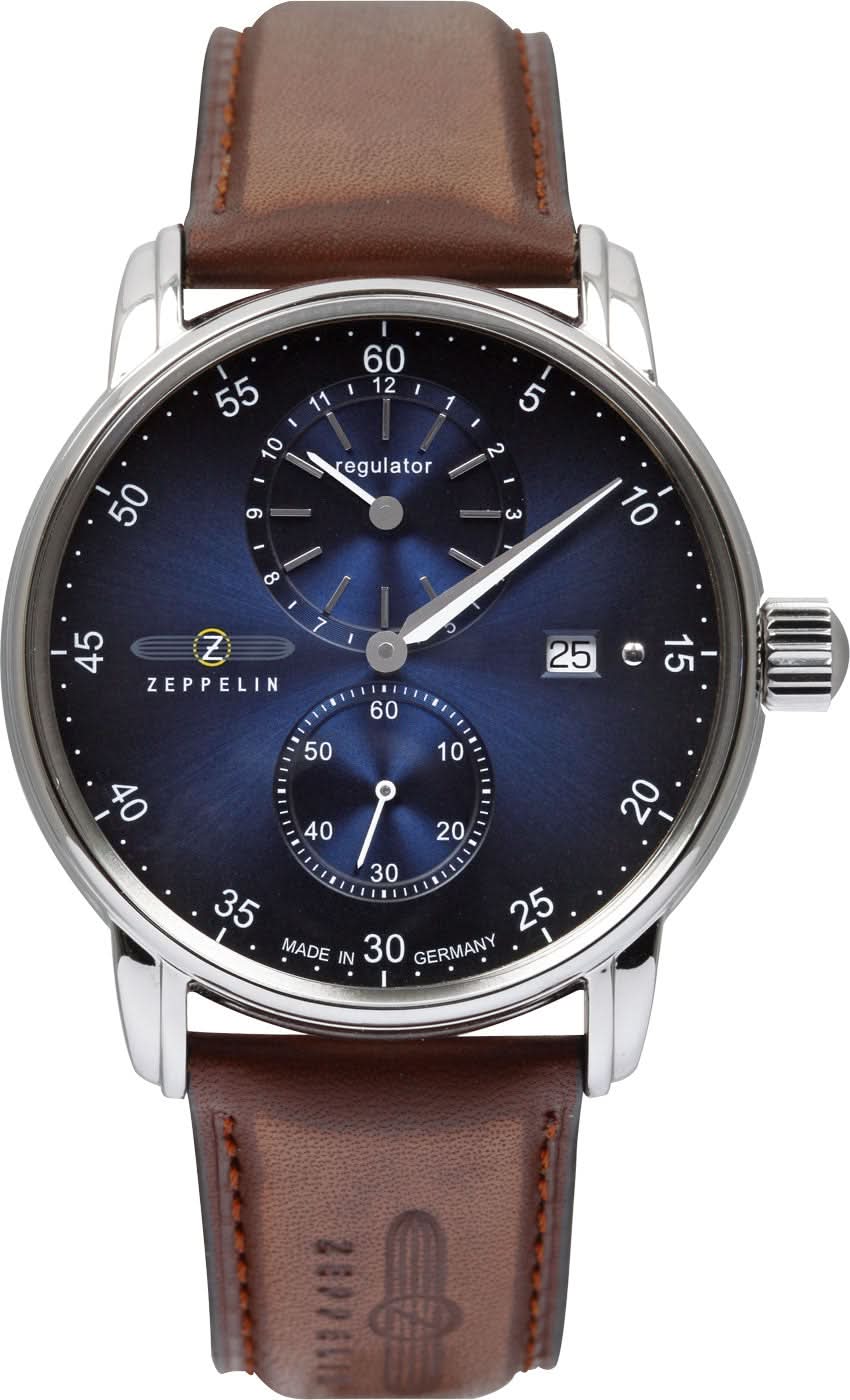 Zeppelin 8622-3 New Captain's Line Herrenuhr • Made in Germany