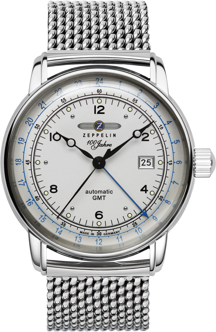 Zeppelin 100 Jahre Zeppelin 8666M-1 Herrenuhr • Made in Germany • Automatikwerk