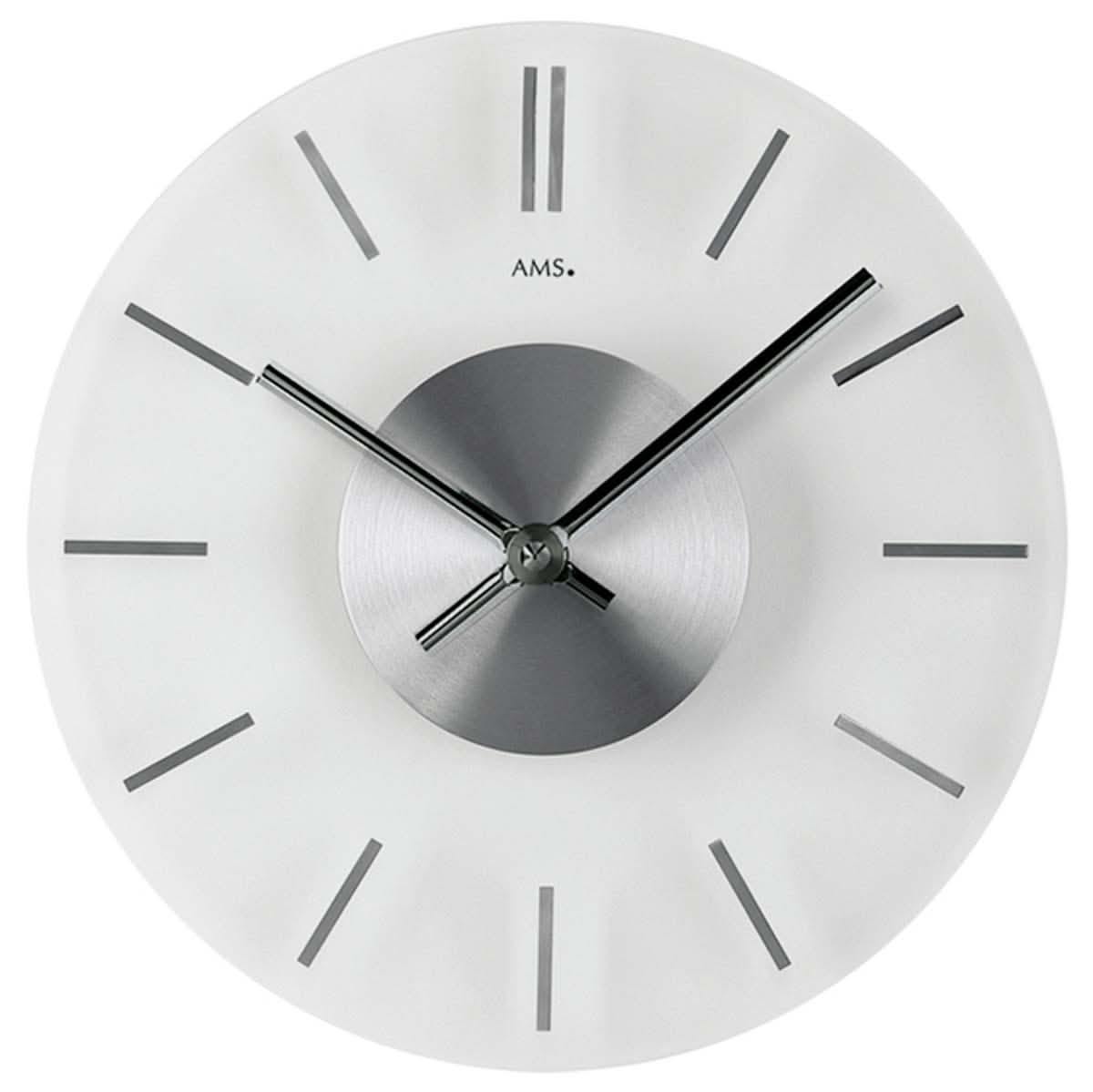 AMS Wall Clock • Modern Design • Precise Timekeeping