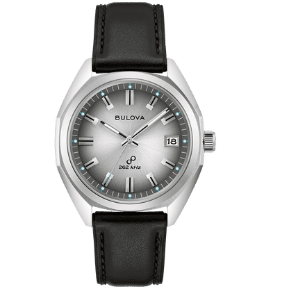 Bulova 96B414 Jet Star Herren Armbanduhr Schwarz/Silber • Hochpräzises Quarzwerk • Saphirglas