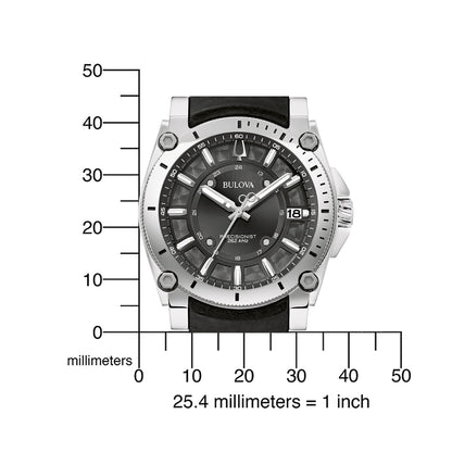 Bulova Jet Star 96B416 Herrenuhr Schwarz • Saphirglas • High Performance Quarz, Bild 4