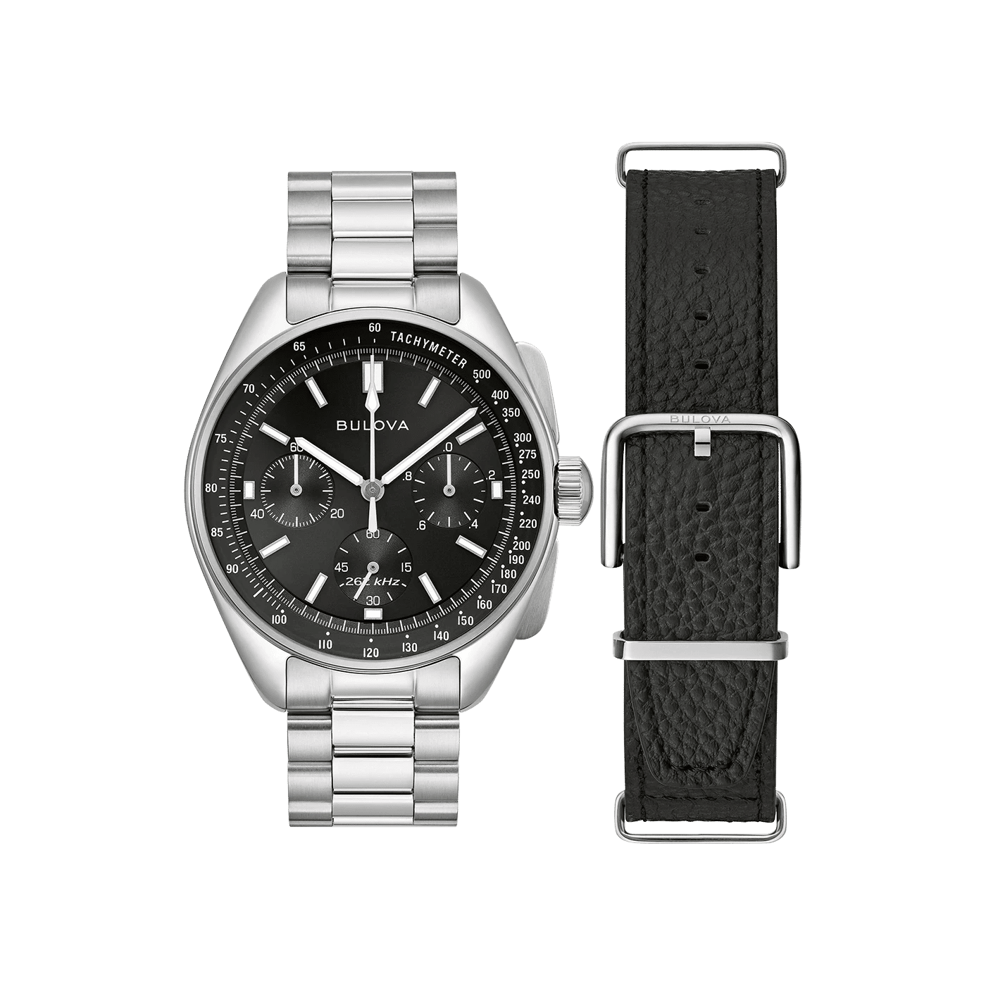 Bulova Lunar Pilot 96K111 Herrenuhr • 262 kHz Quarzwerk • Apollo 15 Heritage
