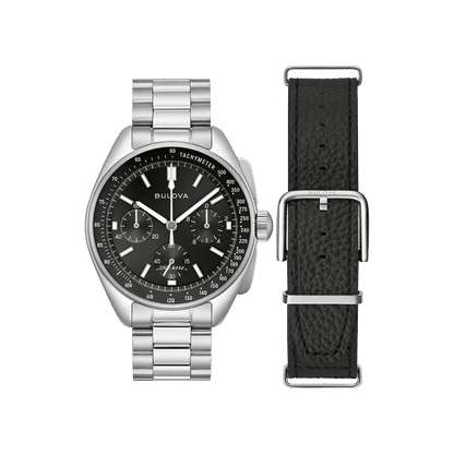 Bulova Lunar Pilot 96K111 Herrenuhr • 262 kHz Quarzwerk • Apollo 15 Heritage